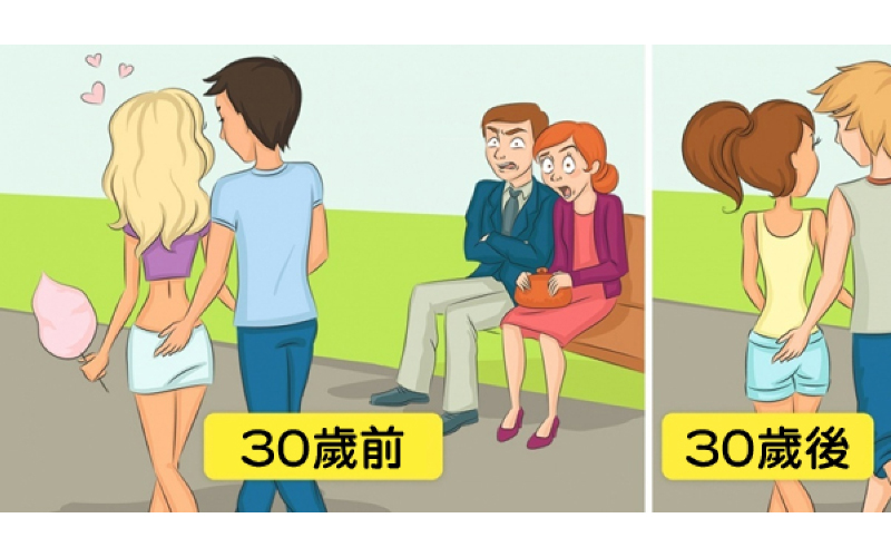 9張「女人30前vs30後」大不同！超明顯變化，第一張圖就讓大家心有戚戚焉！